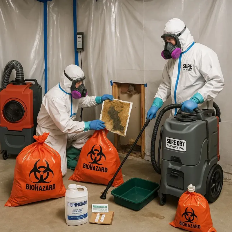 Contaminated Water Handling Protocols process in Tusculum, TN