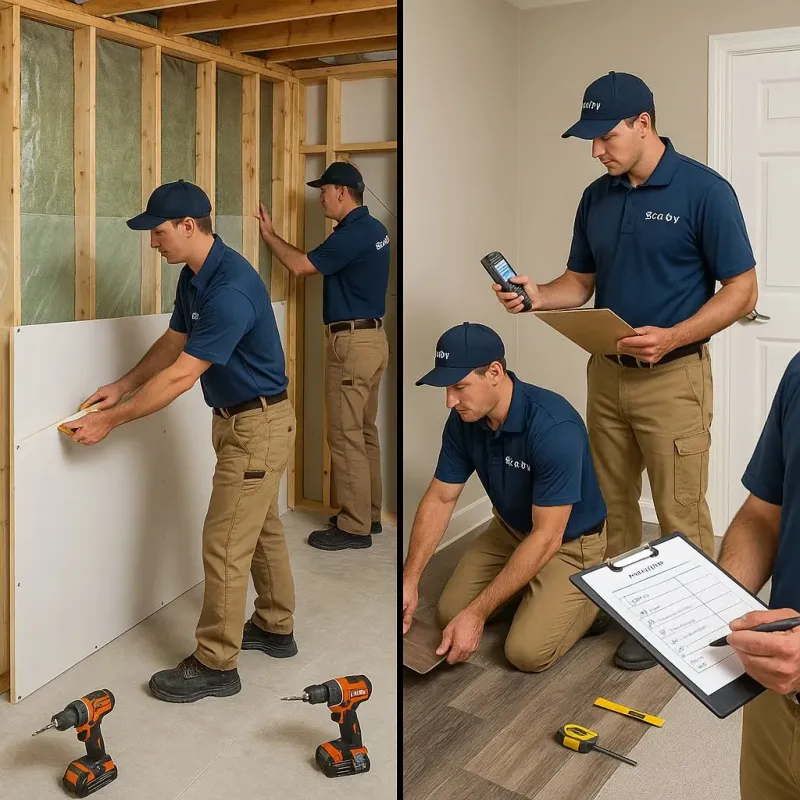 Repairs and Reconstruction process in Tusculum, TN