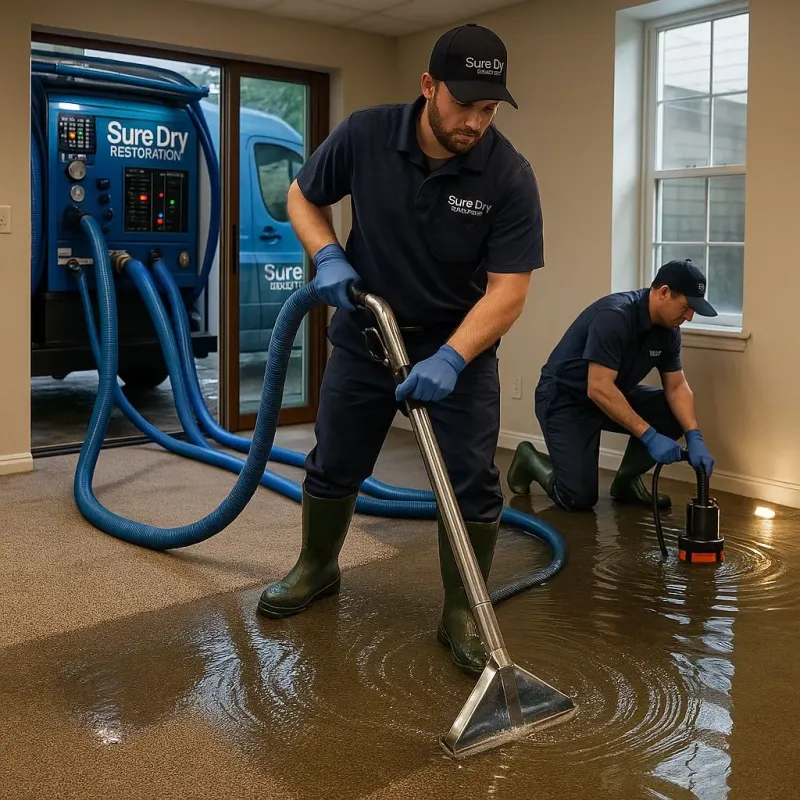 Water Extraction and Removal process in Tusculum, TN